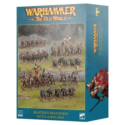 08-112 Warhammer The Old World: Beastmen Brayherds: Battle March Army - Image 1