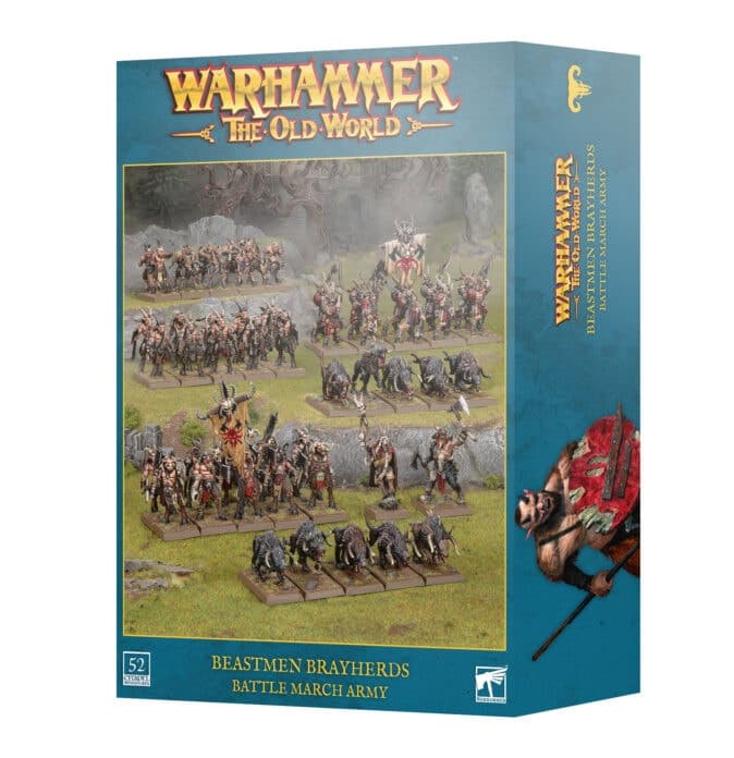 Warhammer The Old World Beastman Brayherds Battle March Army - Image 1
