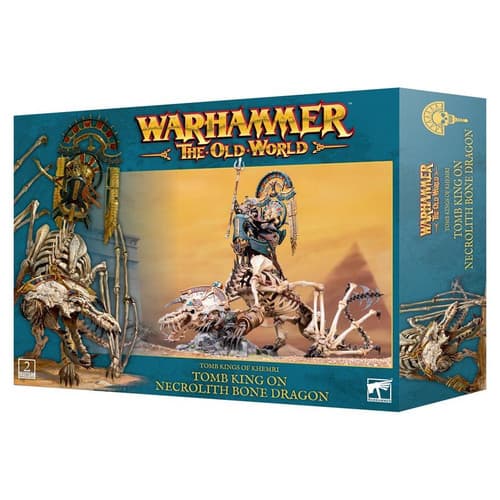 Tomb King on Necrolith Bone Dragon - Image 1