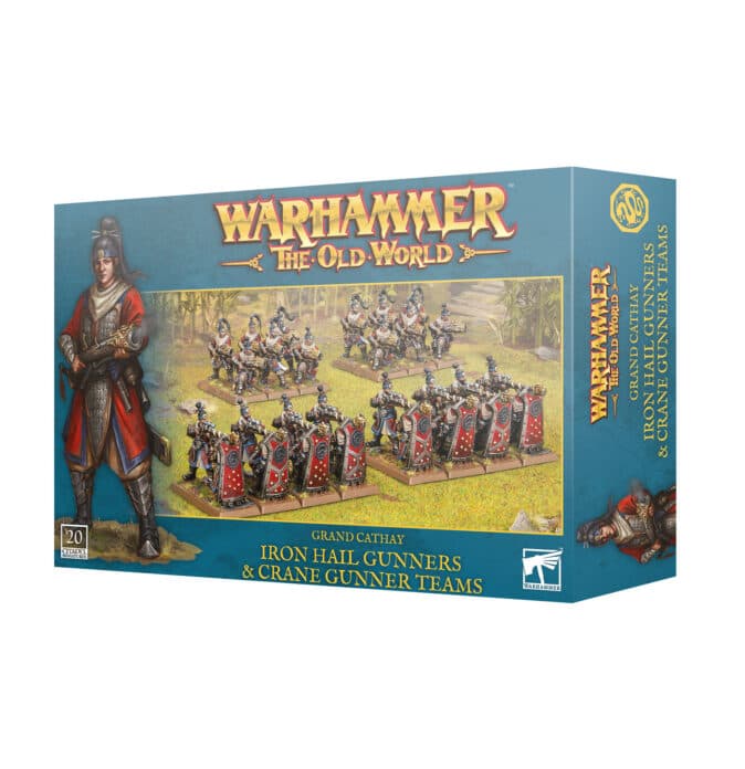 Warhammer The Old World Grand Cathay Iron Hail Gunners and Crane Gunner Teams - Image 1
