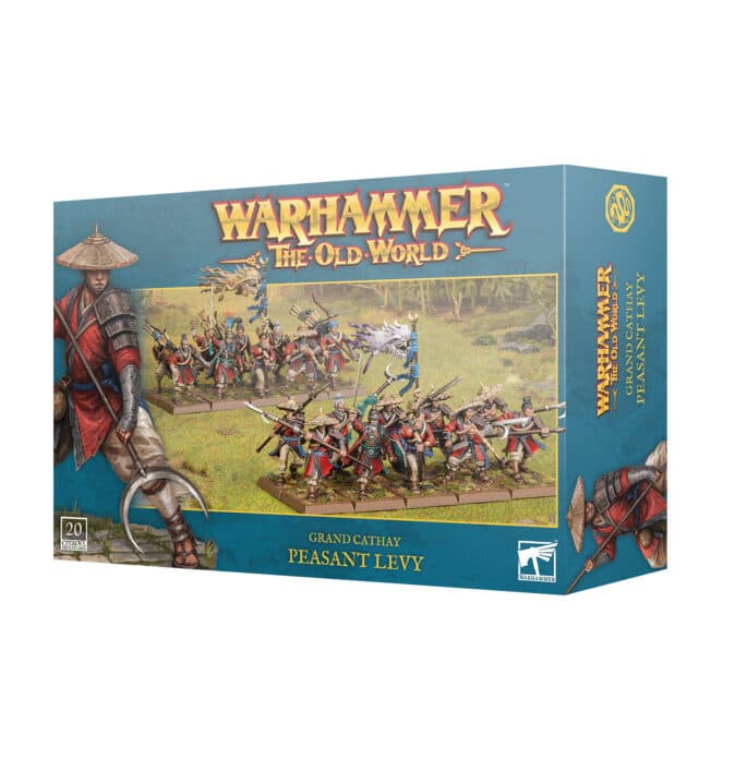 Arhammer The Old World Grand Cathay Peasant Levy - Image 1