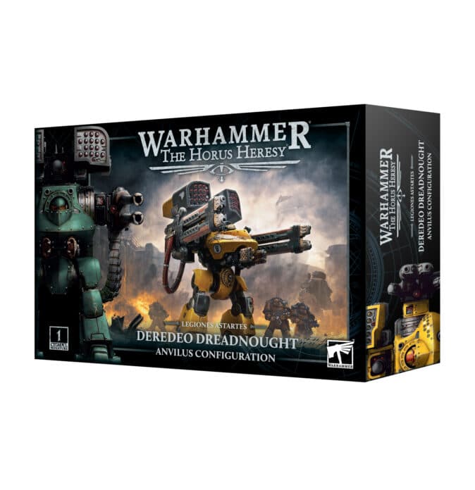 The Horus Heresy Legiones Astartes Deredeo Dreadnaught Anvilus Configuration - Image 1