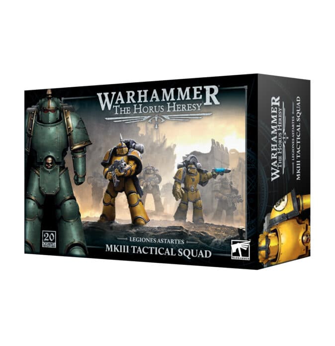 The Horus Heresy Legiones Astartes MKIII Tactical Squad