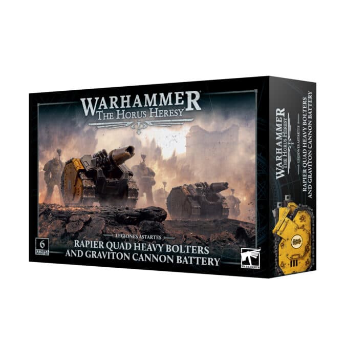 The Horus Heresy: Rapier Quad HeavyBolters and Graviton Cannon Battery