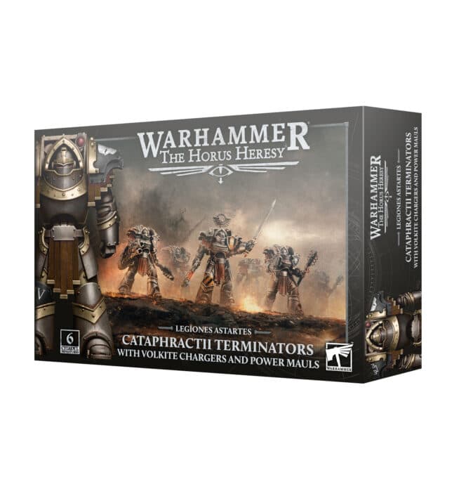 Legiones Astartes Cataphractii Terminators with Volkite Chargers and Power Mauls - Image 1