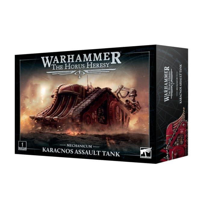 The Horus Heresy: Mechanicum Karacnos Assault Tank Vehicle - Image 1