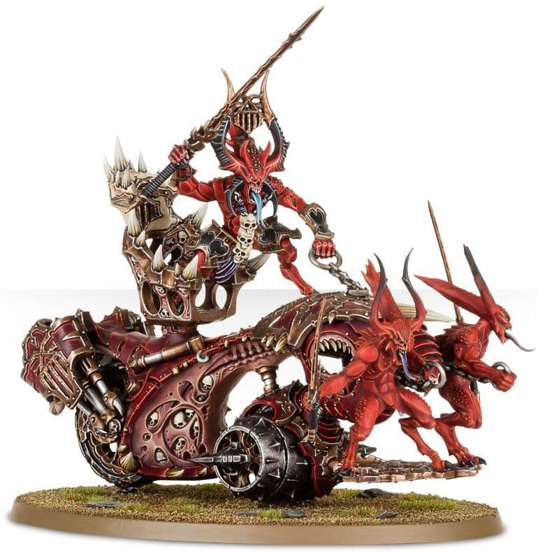 Rendmaster, Herald of Khorne on Blood Throne - Image 1