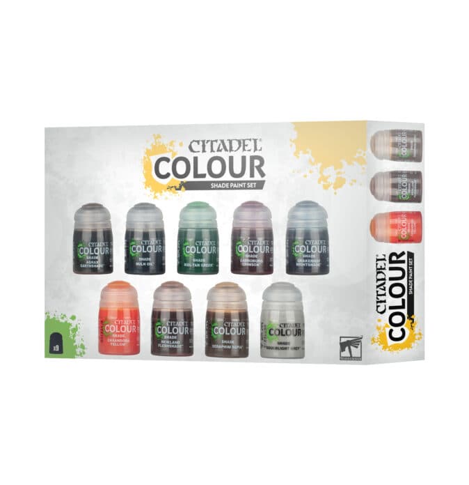 Citadel Colour Shade Paint Set - Image 1