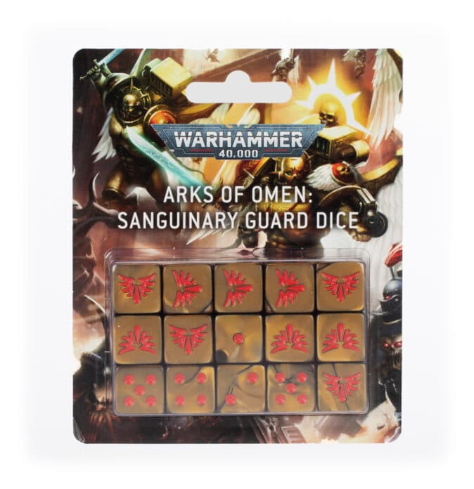 Arks of Omen Sanguinary Guard Dice Set - Image 1