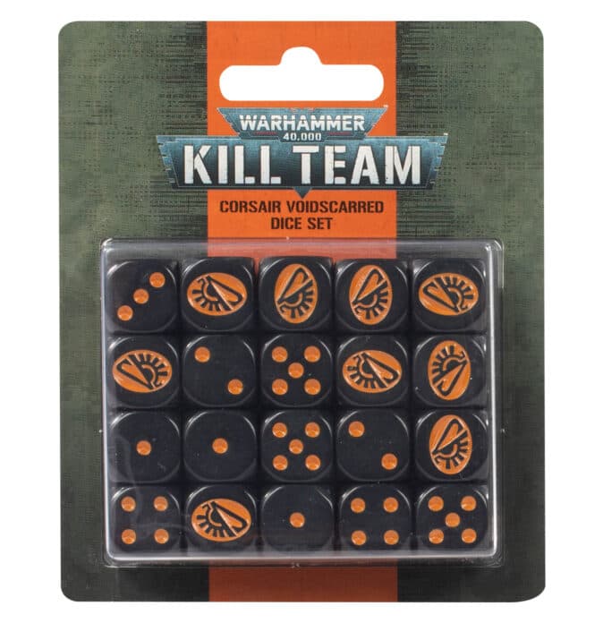 Kill Team: Corsair Voidscarred Dice - Image 1