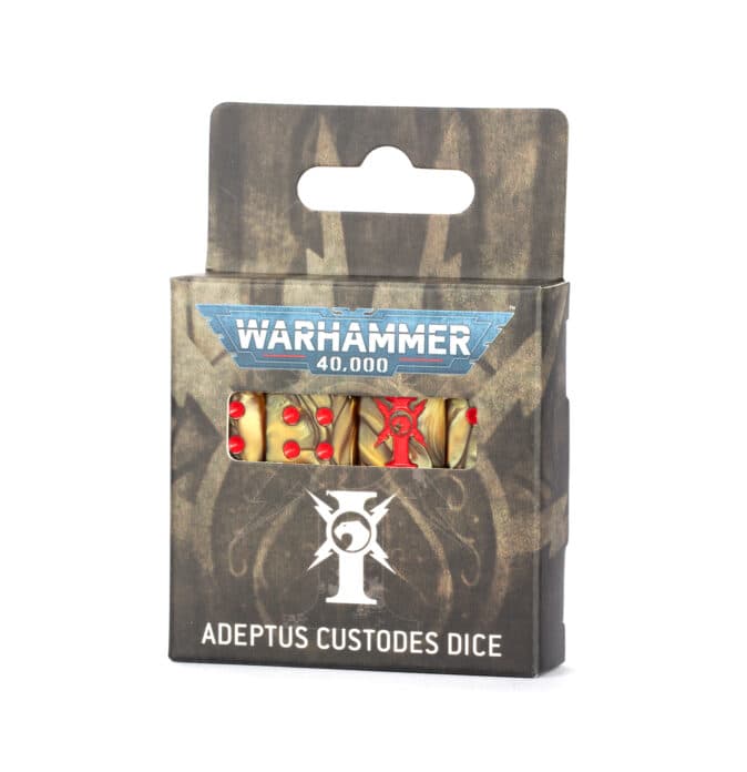 Adeptus Custodes Dice Set - Image 1