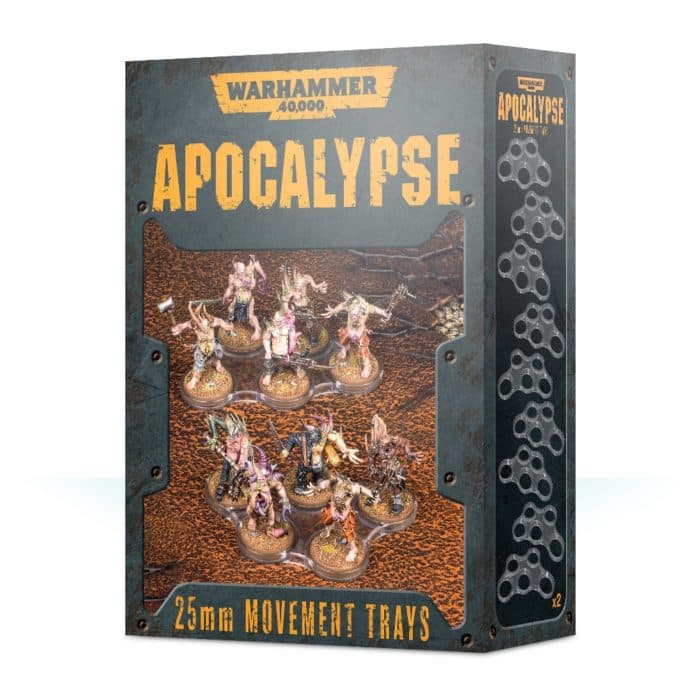 Warhammer 40K Apocalypse Movement Trays (25 mm) - Image 1