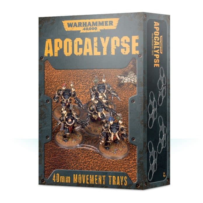 Warhammer 40K Apocalypse Movement Trays (40 mm)