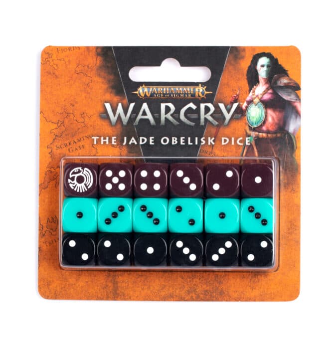 Warcry: The Jade Obelisk Dice - Image 1