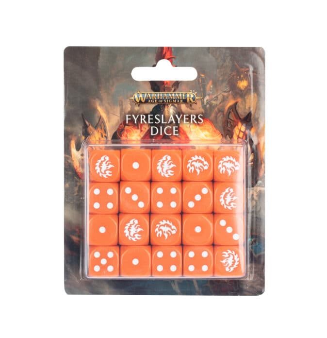 Age of Sigmar: Firelsayers Dice - Image 1