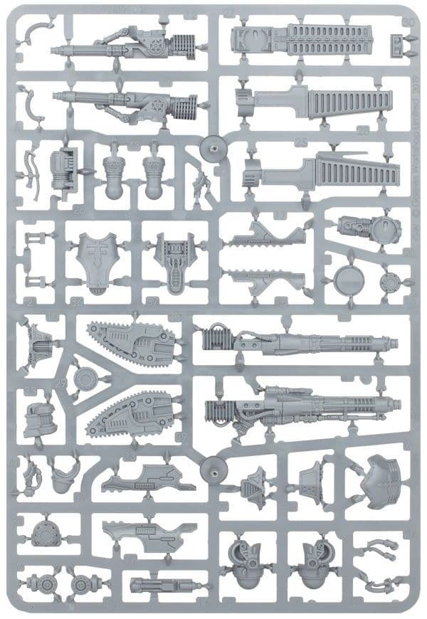 Reaver Titan Weapons: Melta Cannon, Chainfist, Volcano Cannon and Turbo Laser