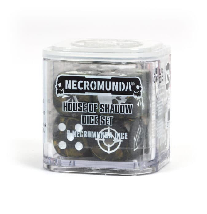 Necromunda: House of Shadow Dice set