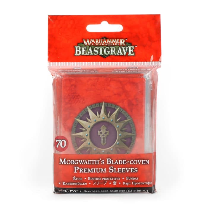 WH Underworlds Morgwaeth's Blade coven Card Sleeves - Image 1