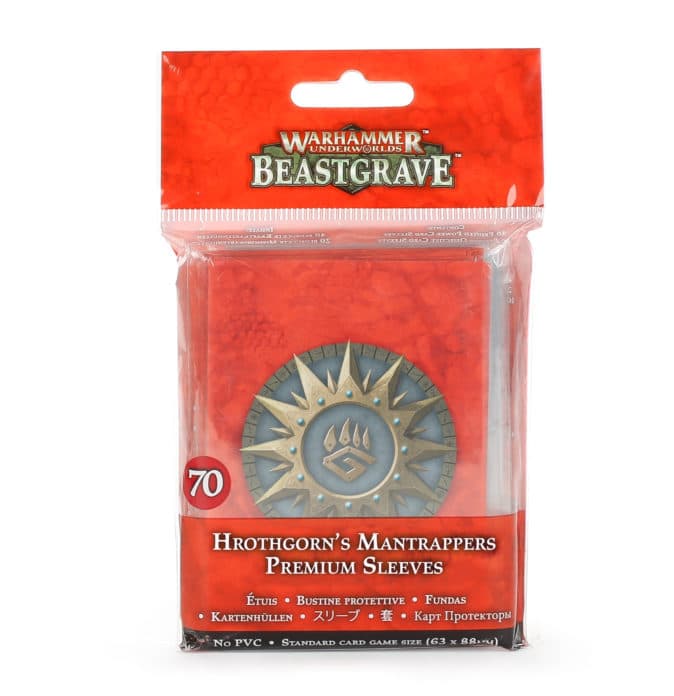 WH Underworlds: Hrothgorn's Mantrappers Sleeves