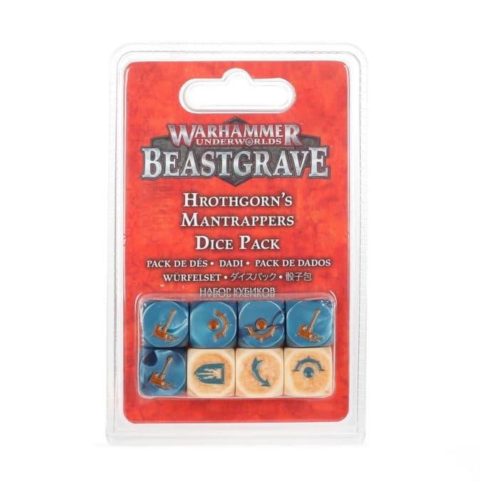 WH Underworlds: Hrothgorn's Mantrappers Dice Pack - Image 1
