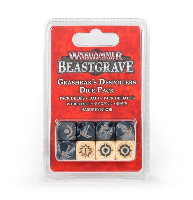 Warhammer Underworlds: Grashrak's Despoilers Dice Pack