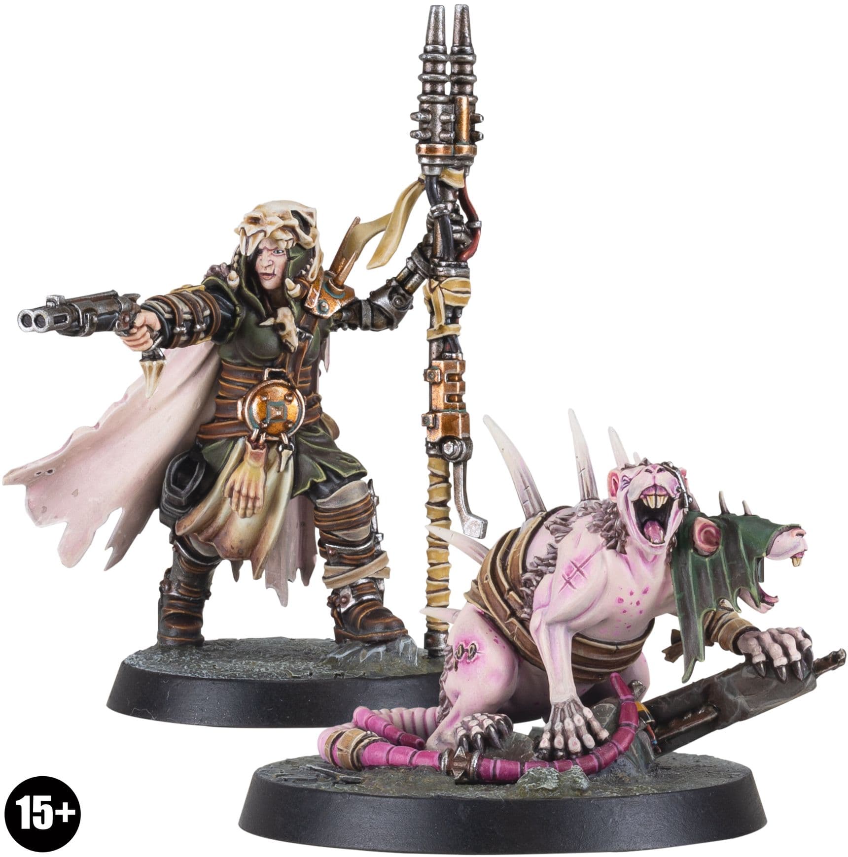 Outland Beastmaster with Wasteland Giant Rat - Image 1
