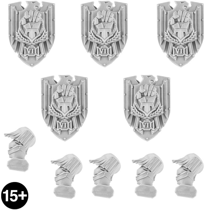 Imperial Fists Legion Cataphractii Storm Shields
