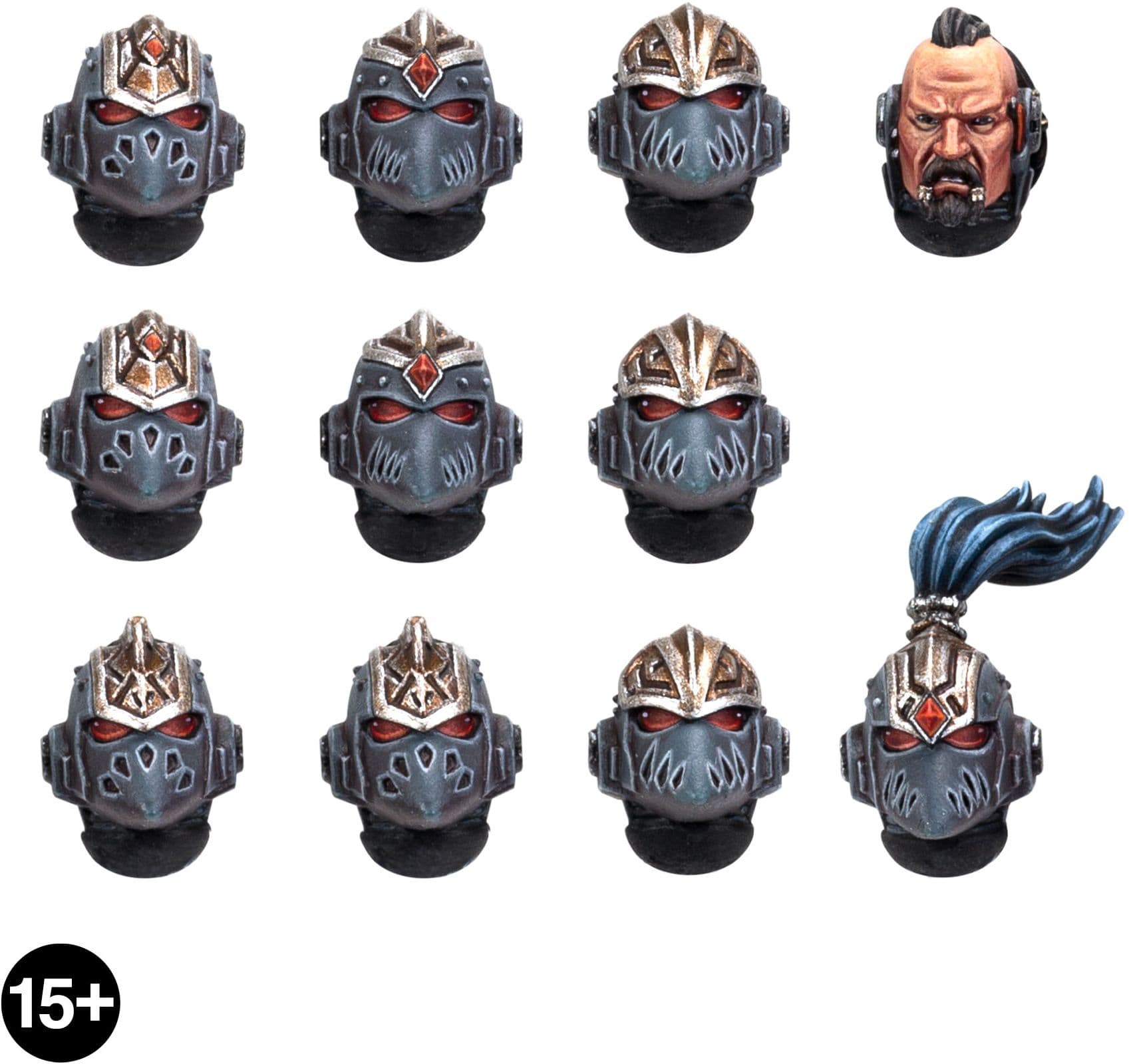 Space Wolves MKVI Heads - Image 1