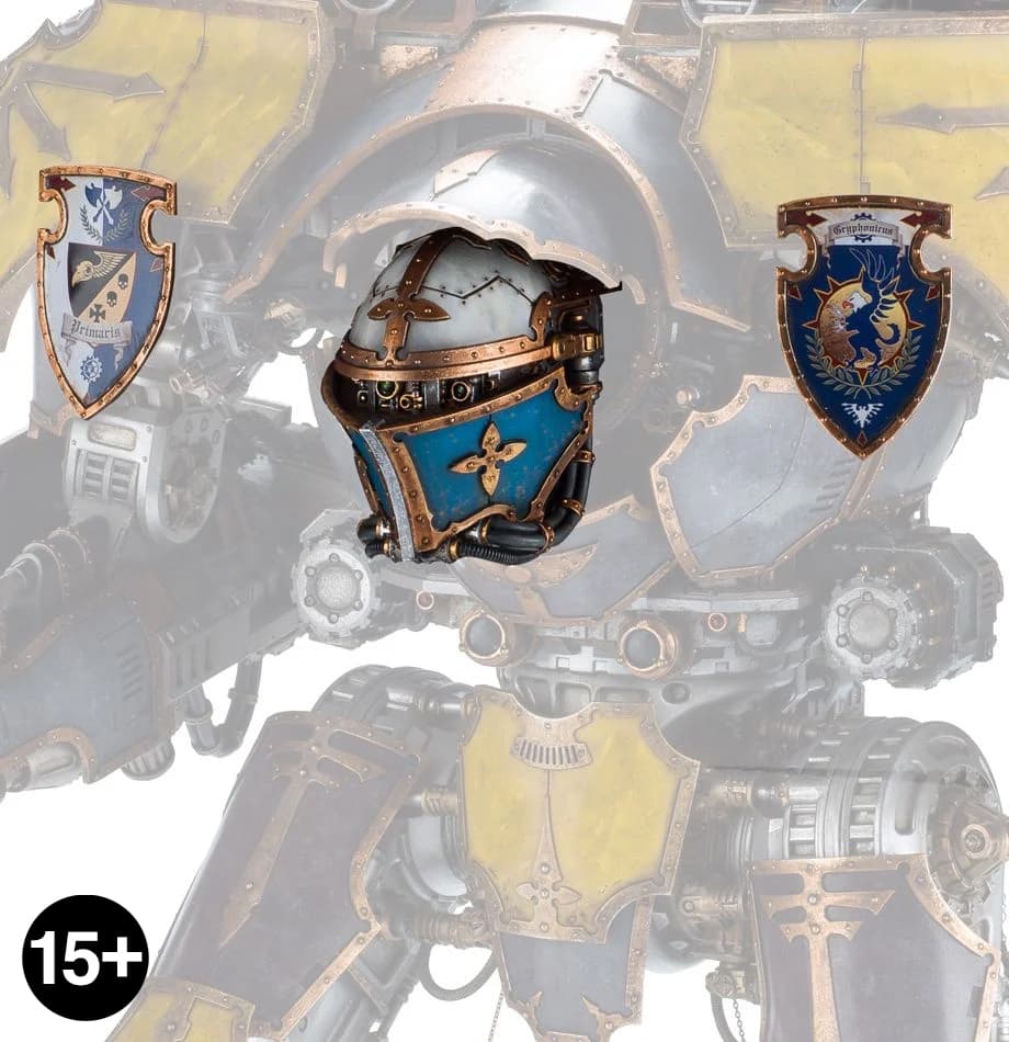 Mars-Alpha Pattern Warlord Titan Head - Image 1