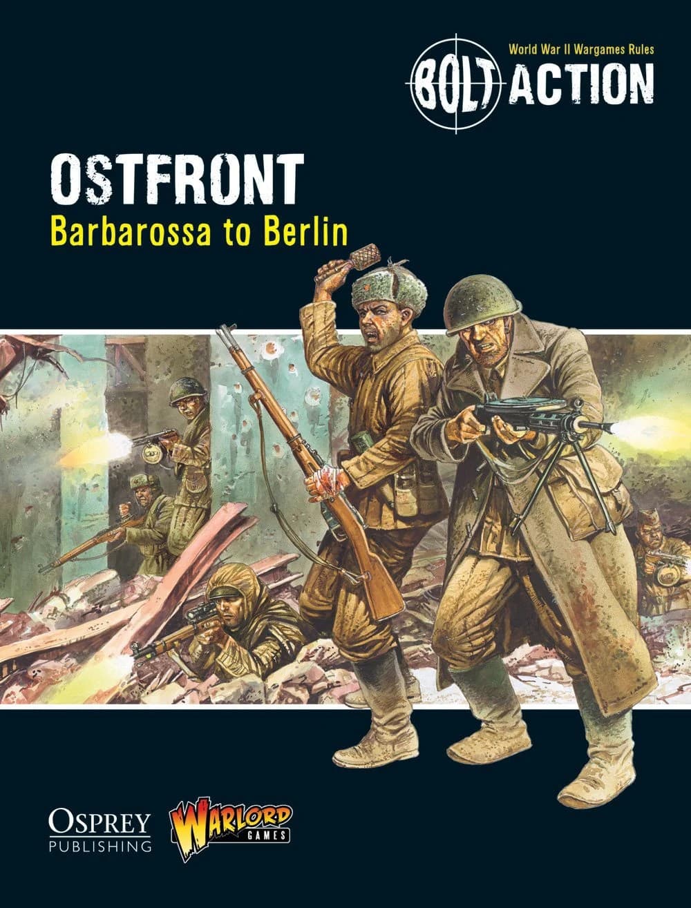 Digital Ostfront: Barbarossa to Berlin - Bolt Action Theatre Book eBook - Image 1