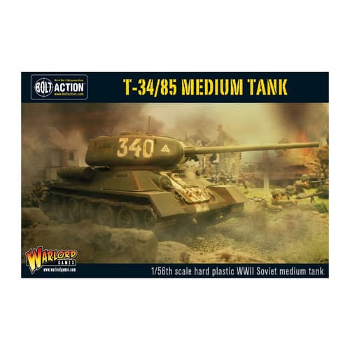 Bolt Action: Soviet T34/85 Medium Tank (Plastic) - Image 1