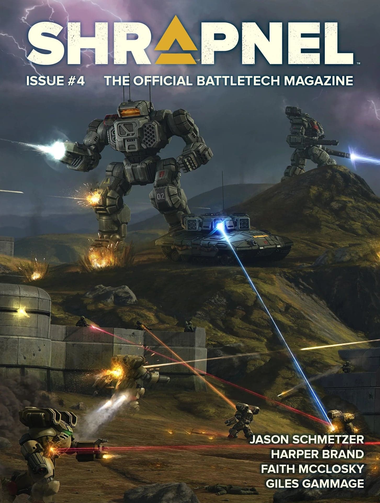 BattleTech: Shrapnel, Issue #4 (The Official BattleTech Magazine) - Image 1