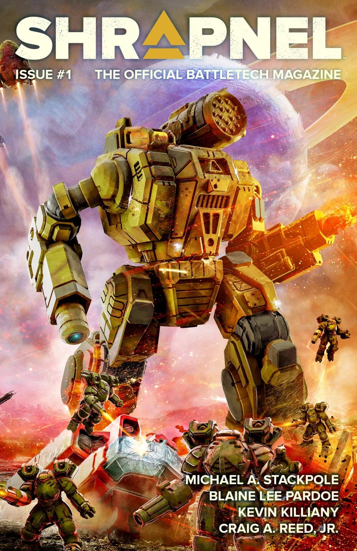 BattleTech: Shrapnel magazine one-year subscription - Image 1