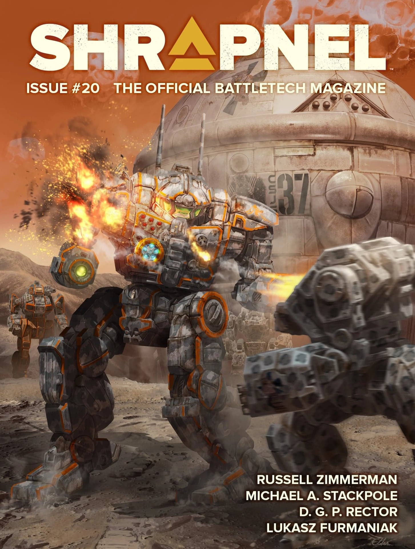 BattleTech: Shrapnel, Issue #20 (The Official BattleTech Magazine) - Image 1