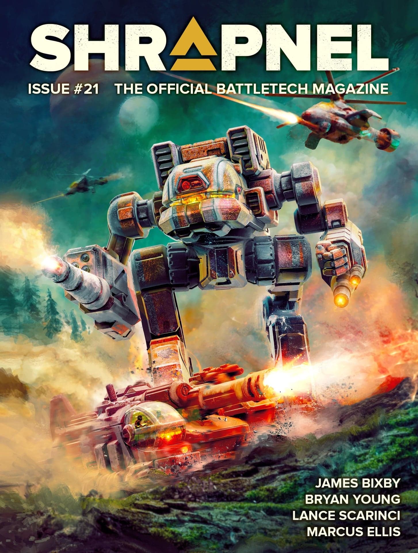 BattleTech: Shrapnel, Issue #21 (The Official BattleTech Magazine) - Image 1