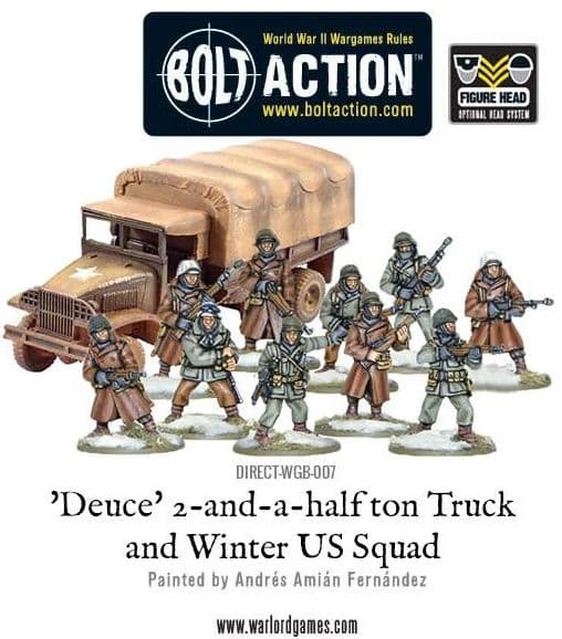 Deuce' 2&1/2 ton Truck with Winter US Squad - Image 1