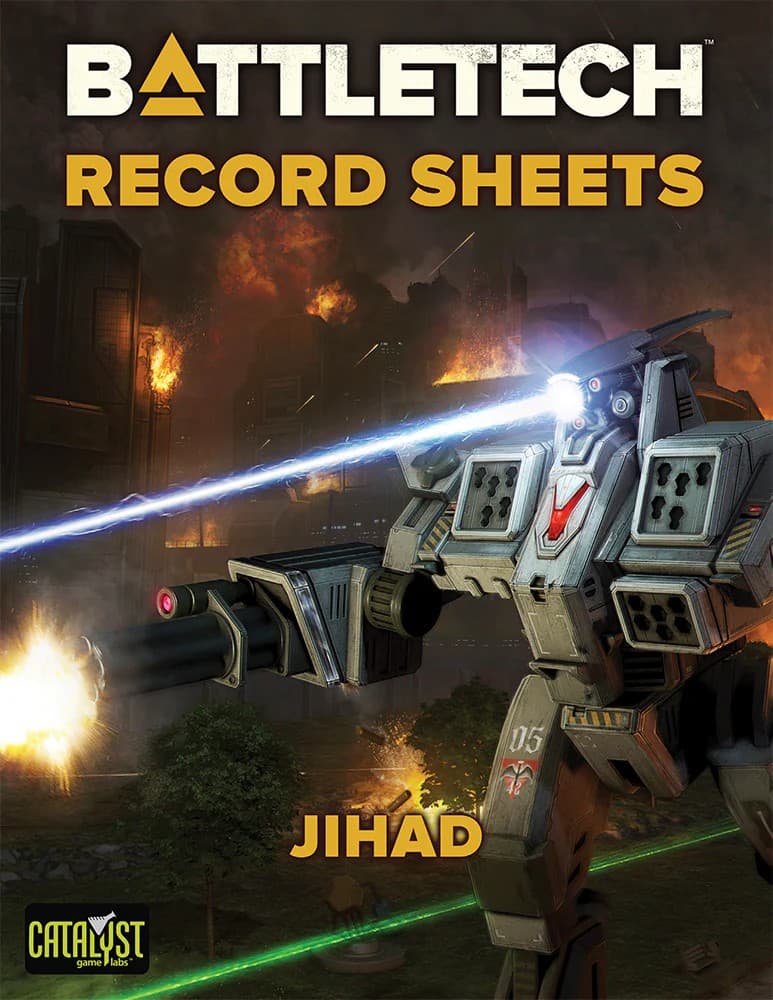 BattleTech: Record Sheets: Jihad - Image 1
