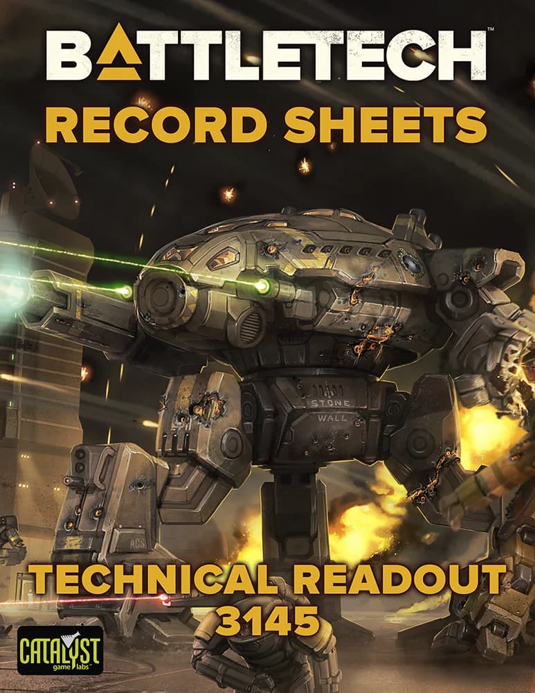 BattleTech: Record Sheets: 3145 - Image 1