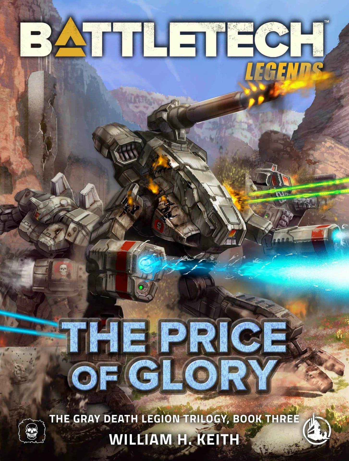 BattleTech Legends: The Price of Glory (The Gray Death Legion Trilogy, Book Three) by William H. Keith - Image 1