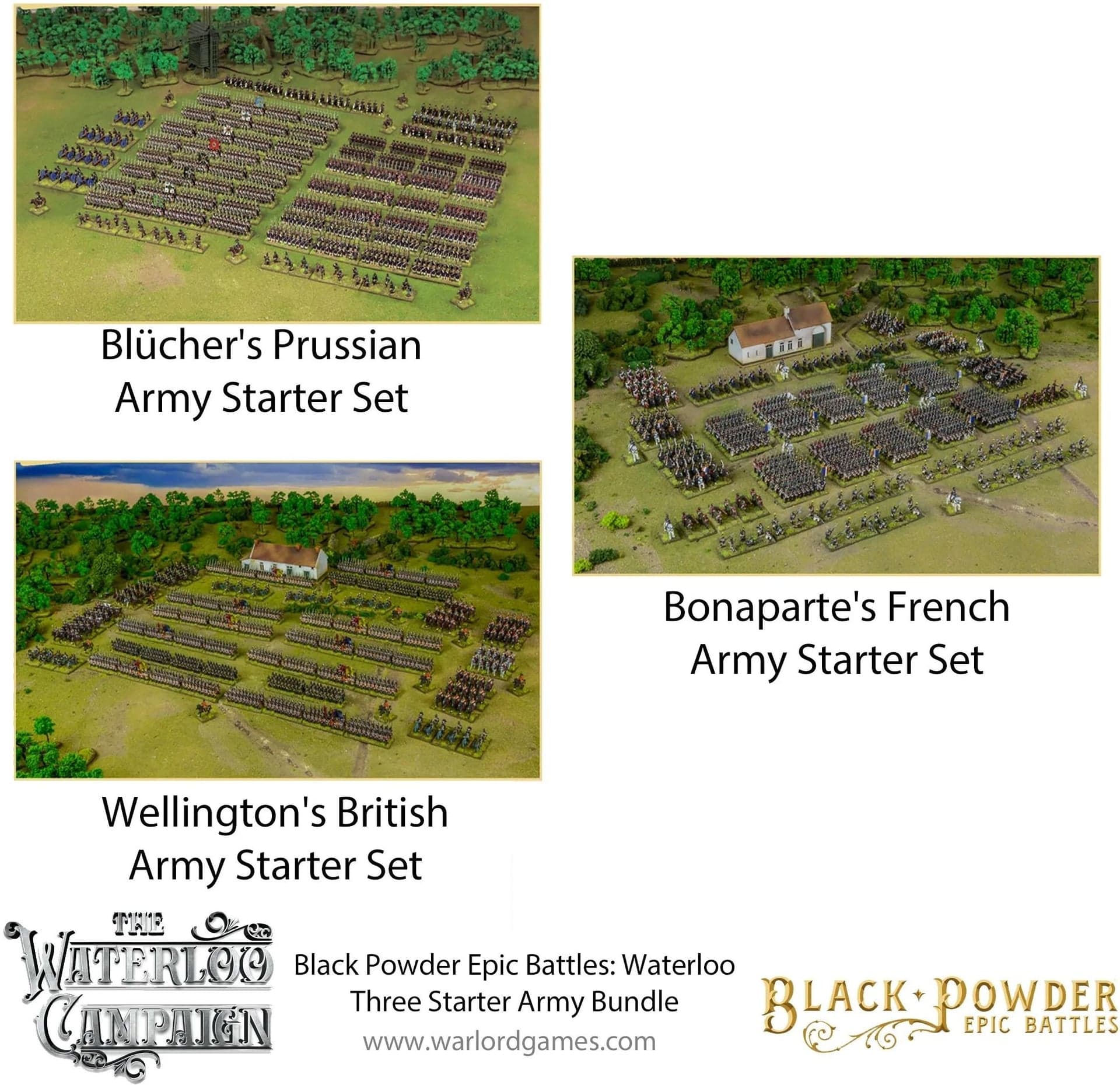Black Powder Epic Battles: Three Starter Army Bundle - Image 1