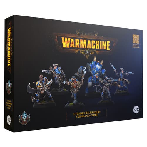 Cygnar Hellslingers Command Cadre