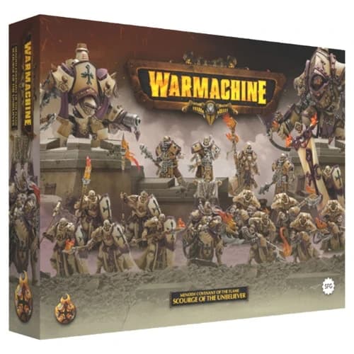 Warmachine: Protectorate of Menoth Covenant of the Flame: Scourge of the Unbeliever Army Box - Image 1