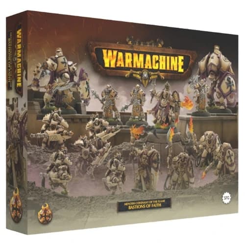 Warmachine: Protectorate of Menoth Covenant of the Flame: Bastions of Faith Army Box - Image 1