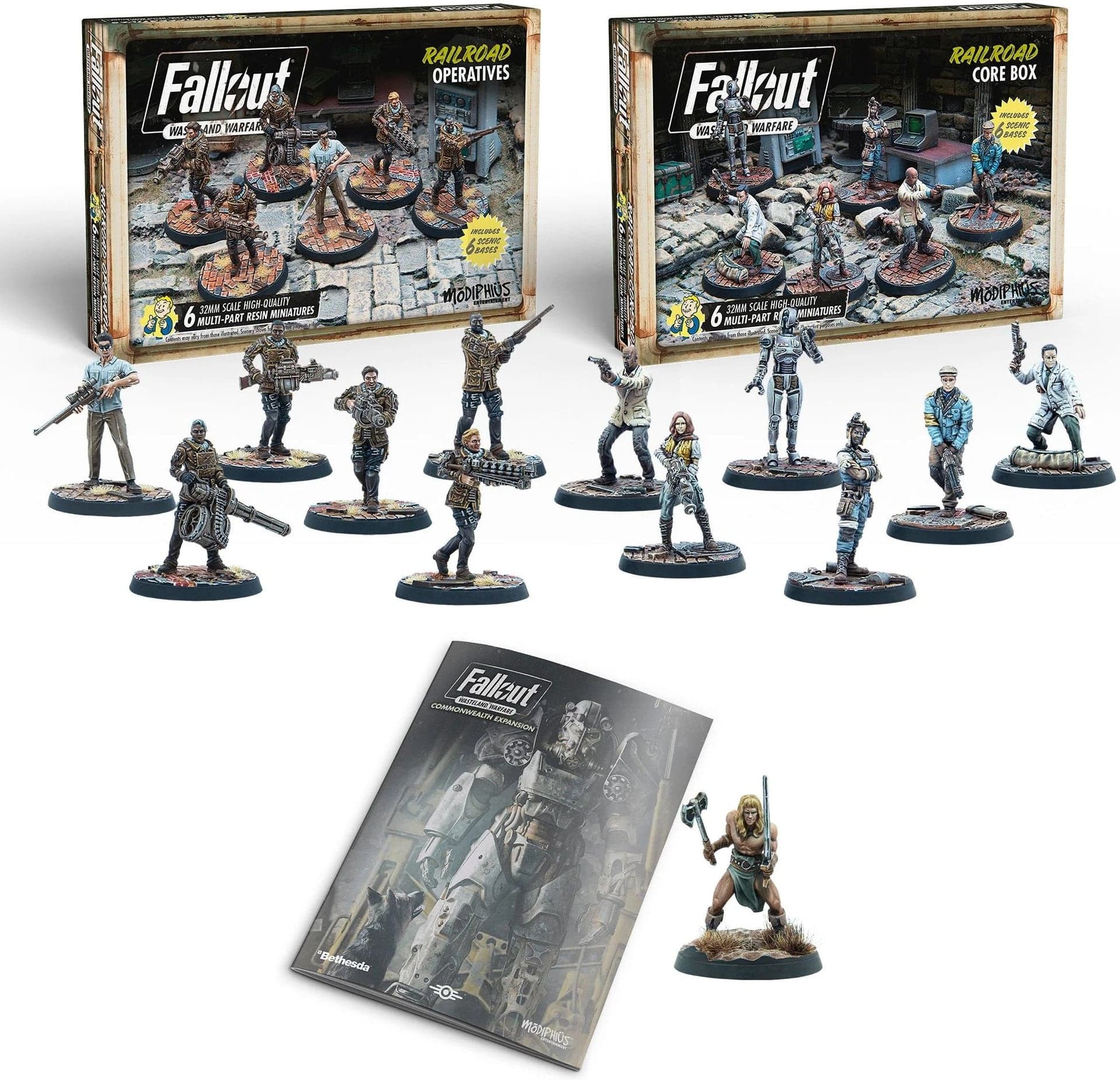 Fallout: Wasteland Warfare - Railroad Bundle - Image 1