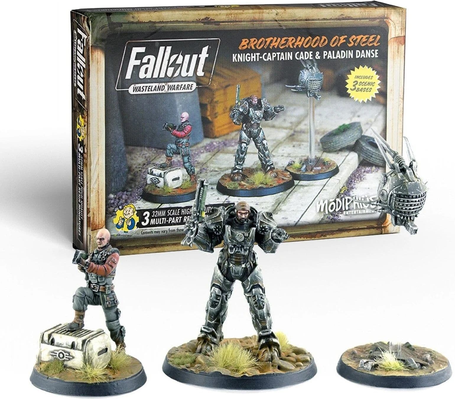Fallout Brotherhood of Steel: Knight-Captain Cade and Paladin Danse