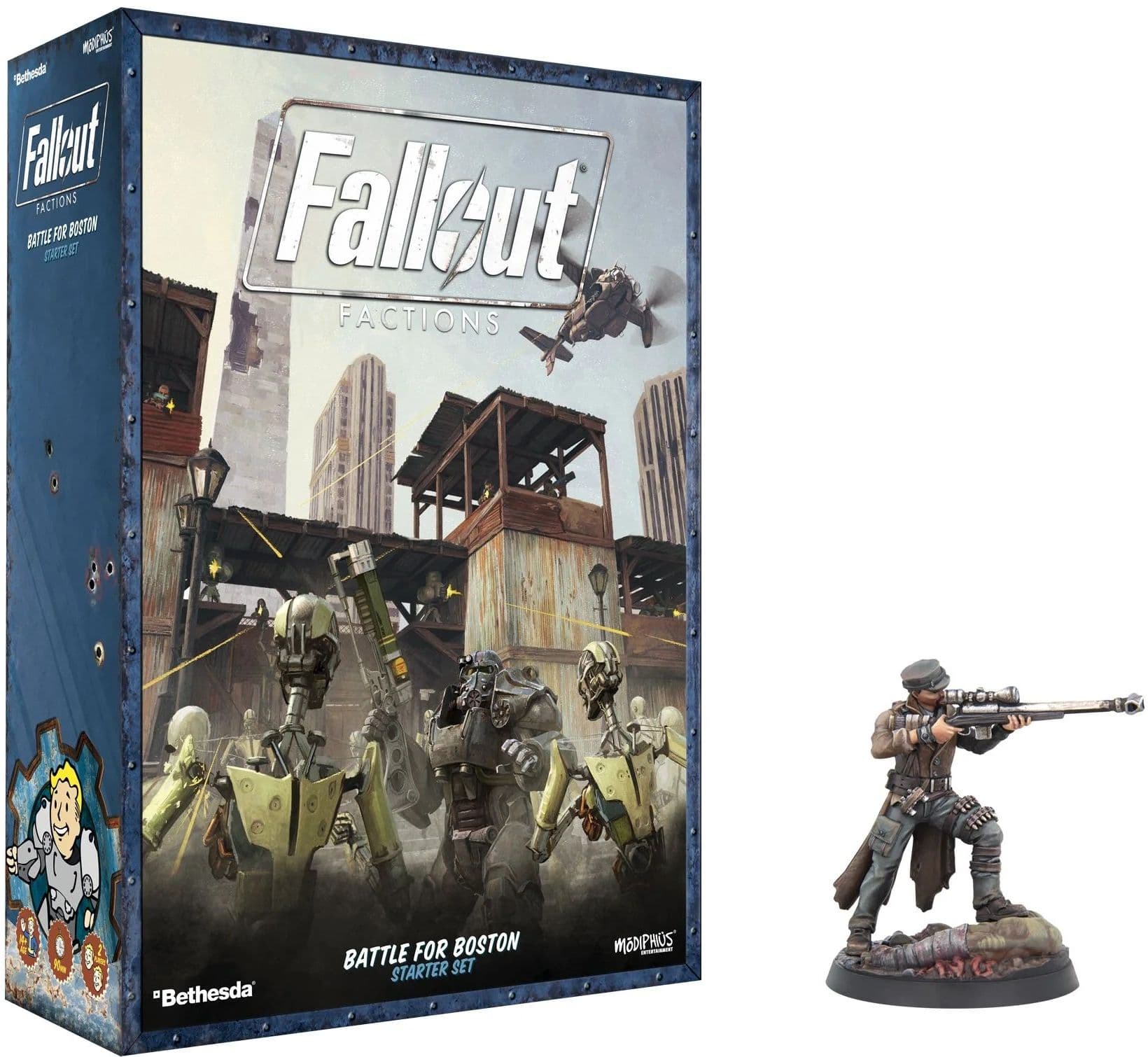Fallout: Factions - Battle for Boston Starter Set & MacCready