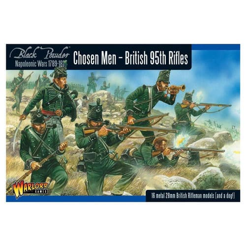 Napoleonic: British 95th Rifles Chosen Men (14)