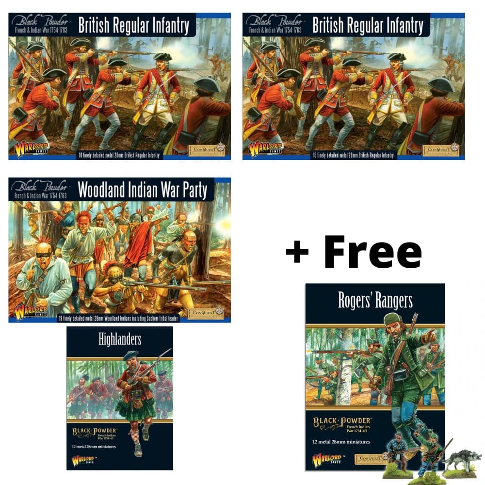 Start Collecting: Black Powder: French Indian War - British - Image 1