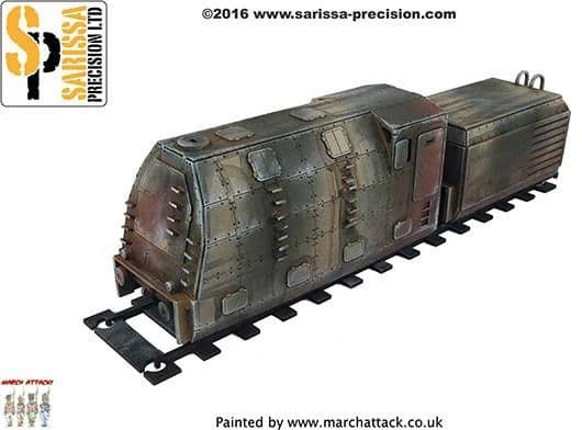 Armoured Locomotive & Tender