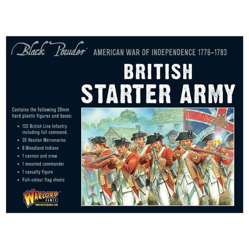 Black Powder: American War of Independence: British Army Starter Set